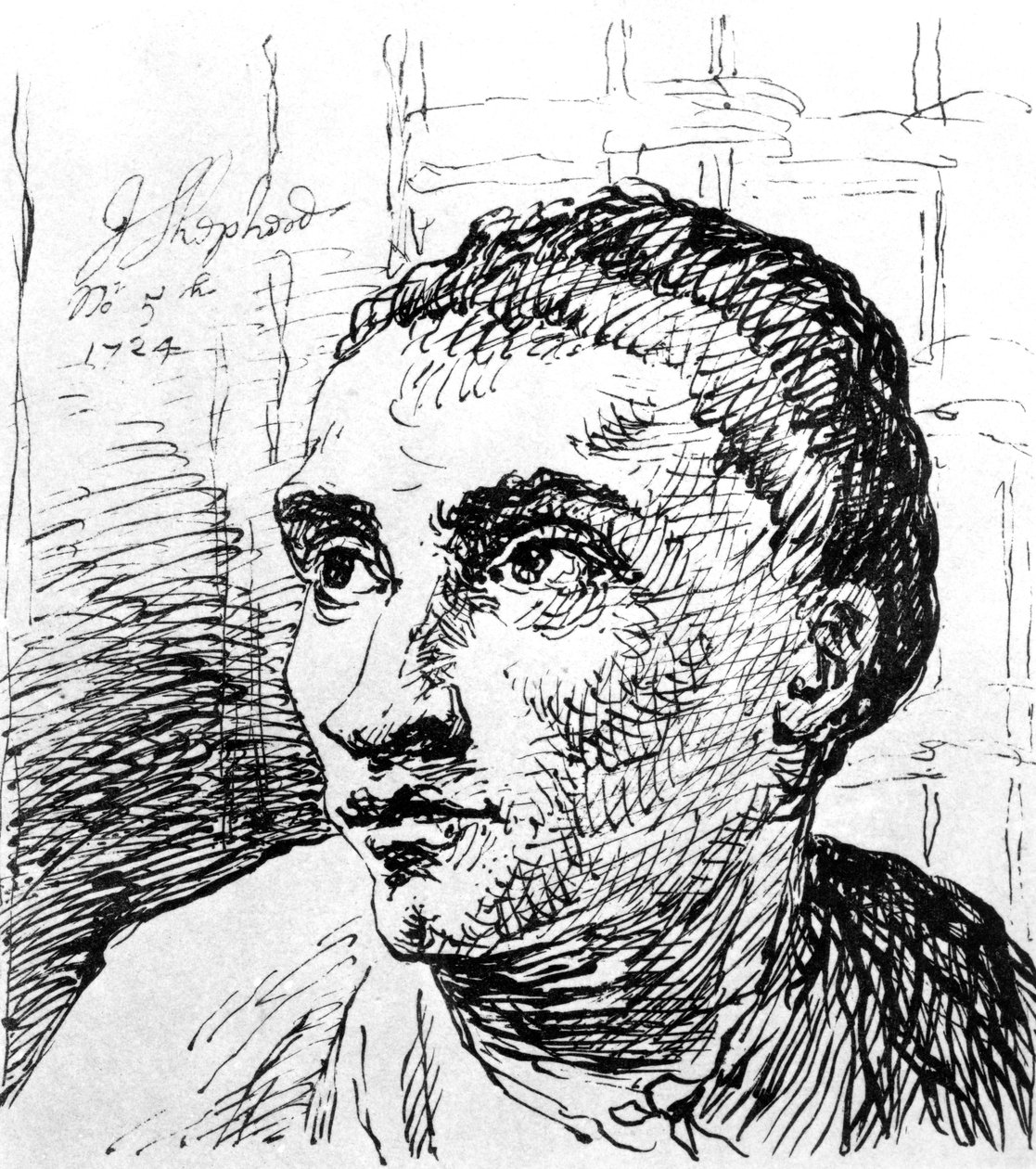 Jack Sheppard alkotó: James Thornhill