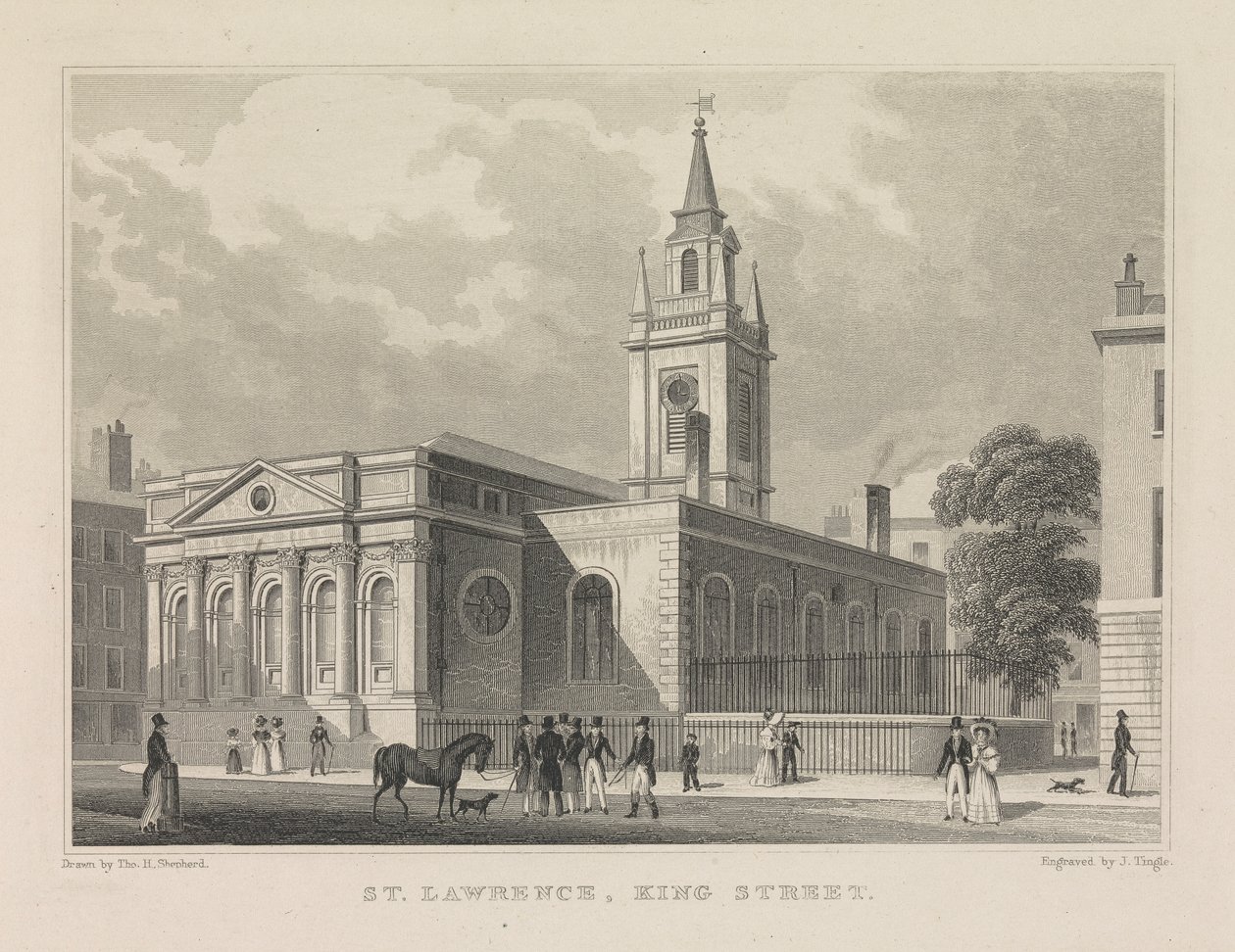 St. Laurence, King Street alkotó: James Tingle