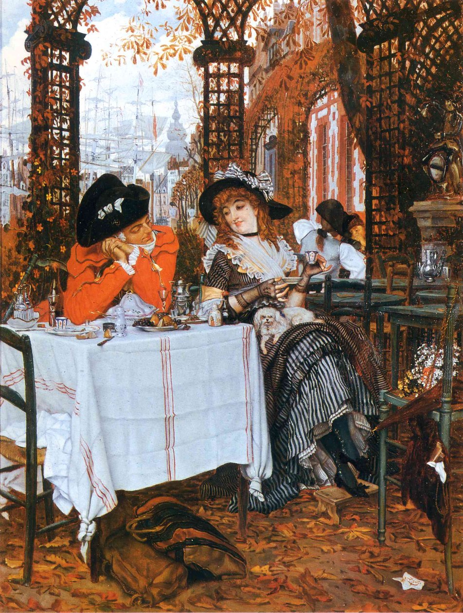 Egy ebéd alkotó: James Tissot