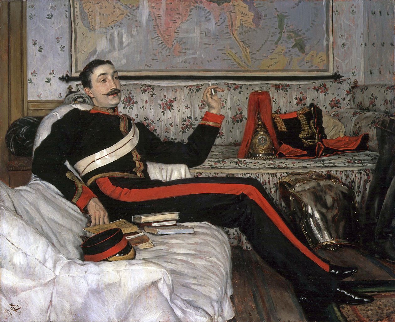 Frederick Gustavus Burnaby kapitány alkotó: James Tissot