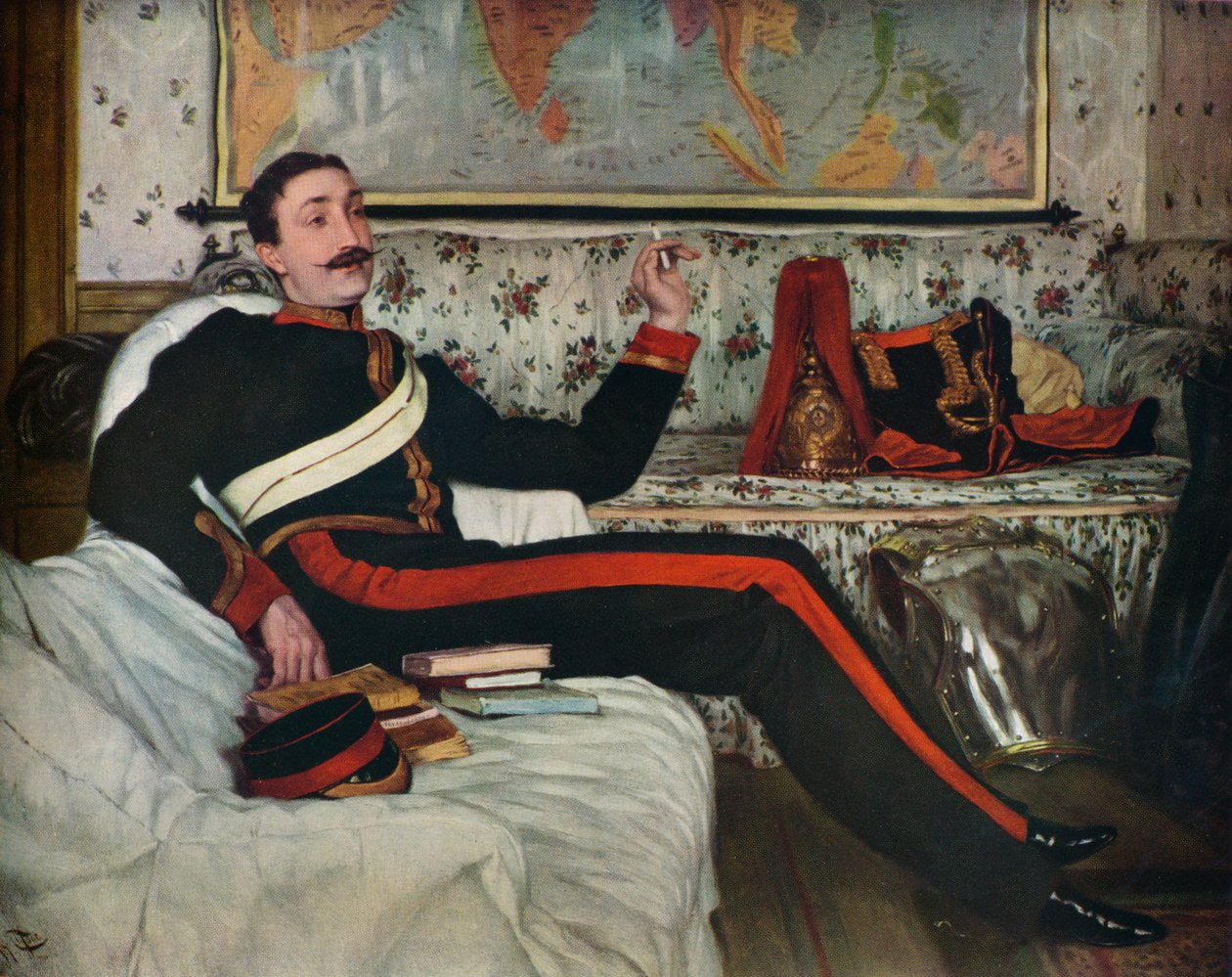 Frederick Gustavus Burnaby, 1870 alkotó: James Jacques Joseph Tissot