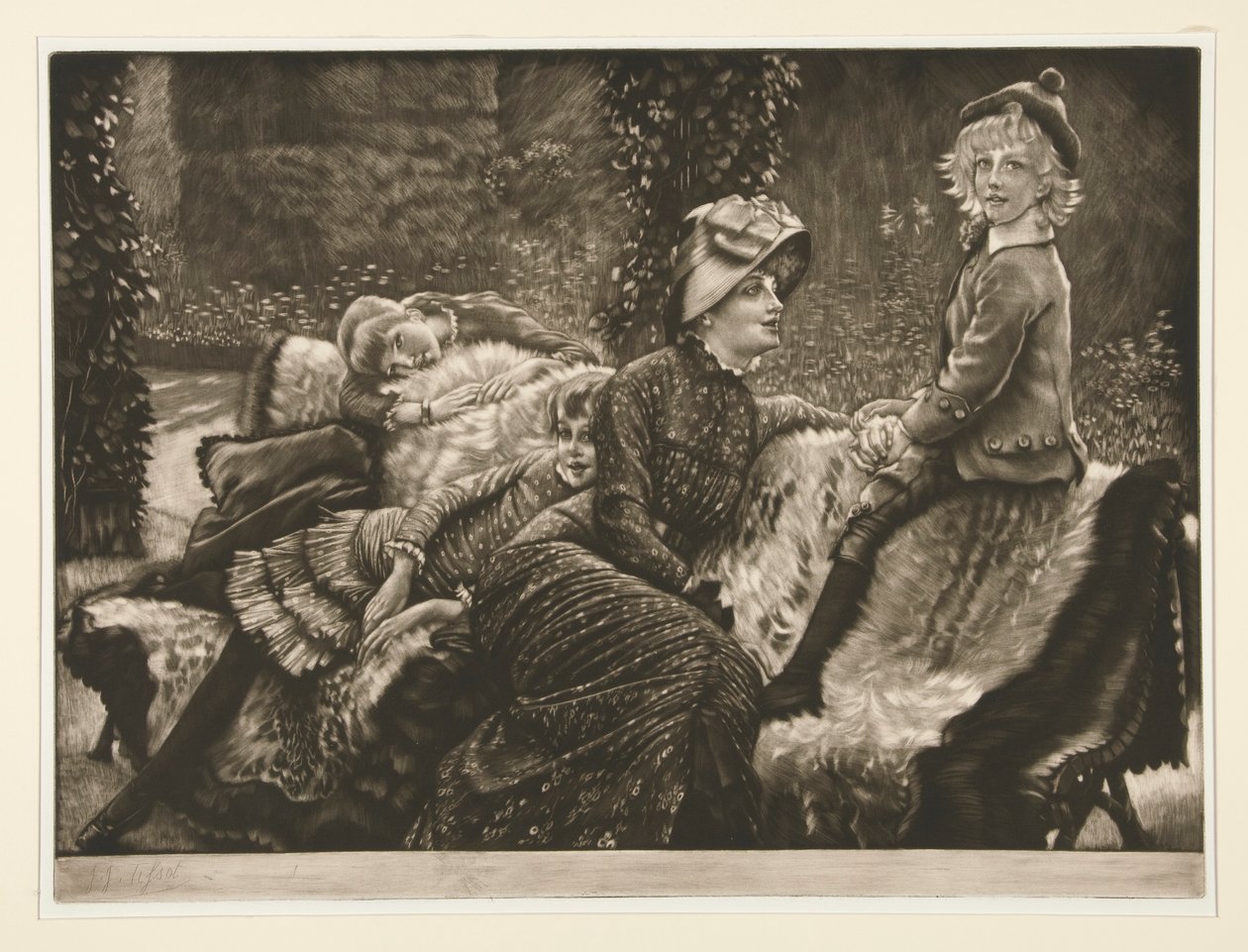 A kerti pad alkotó: James Tissot