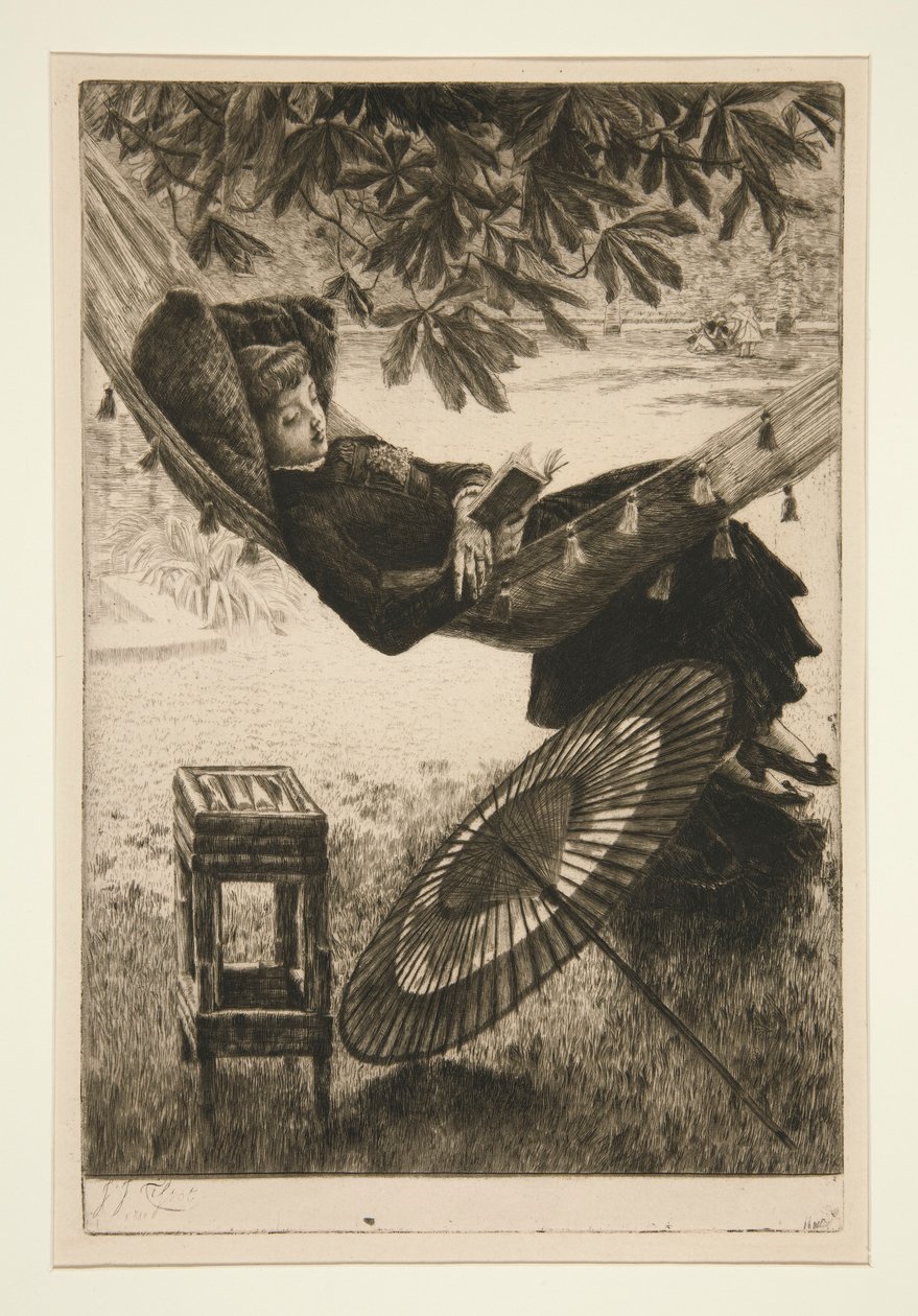 A Függőágy alkotó: James Tissot