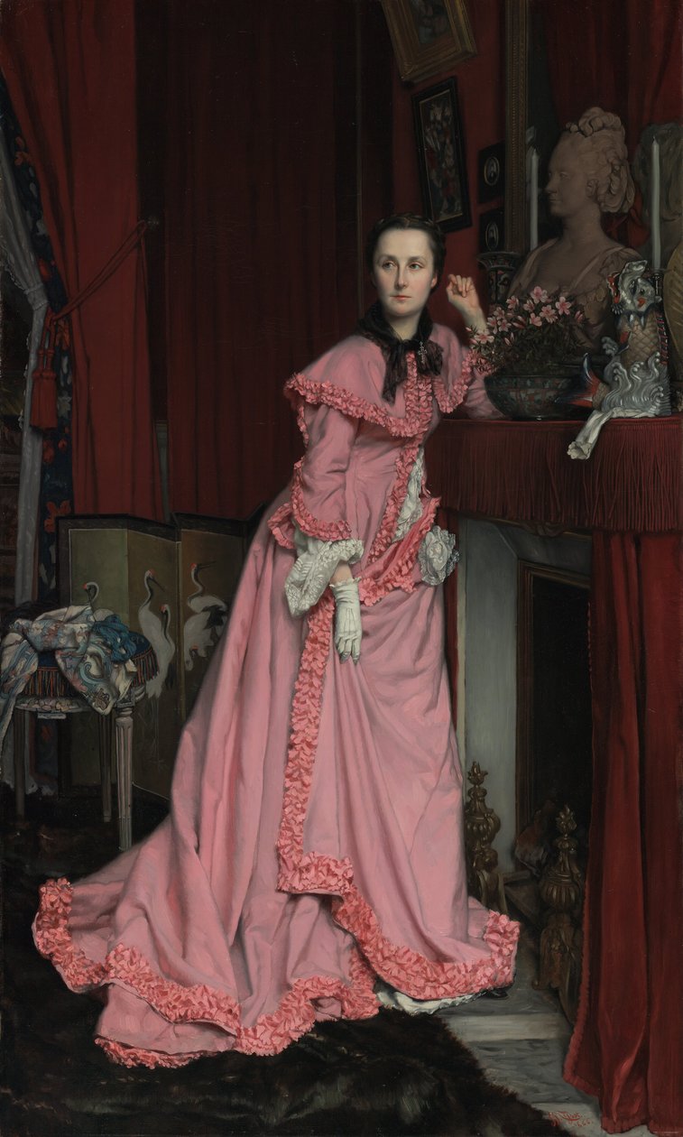 Miramon márkiné, született Thérèse Feuillant portréja alkotó: James Tissot