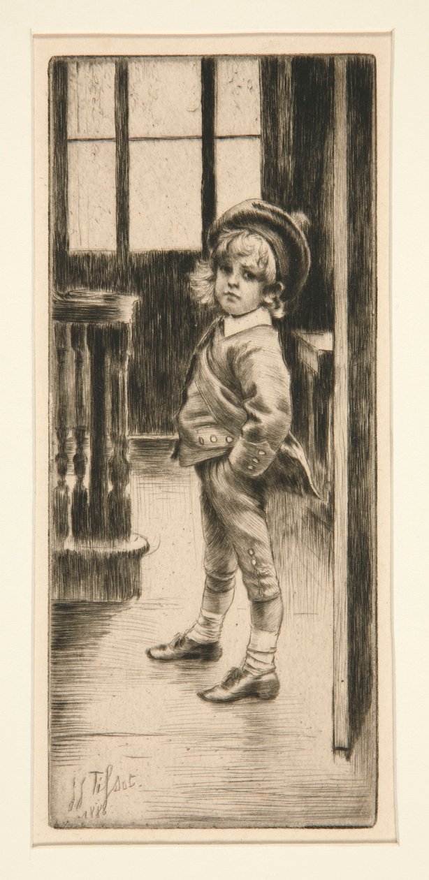 Sa Premi?re Culotte [első pár nadrág] alkotó: James Tissot