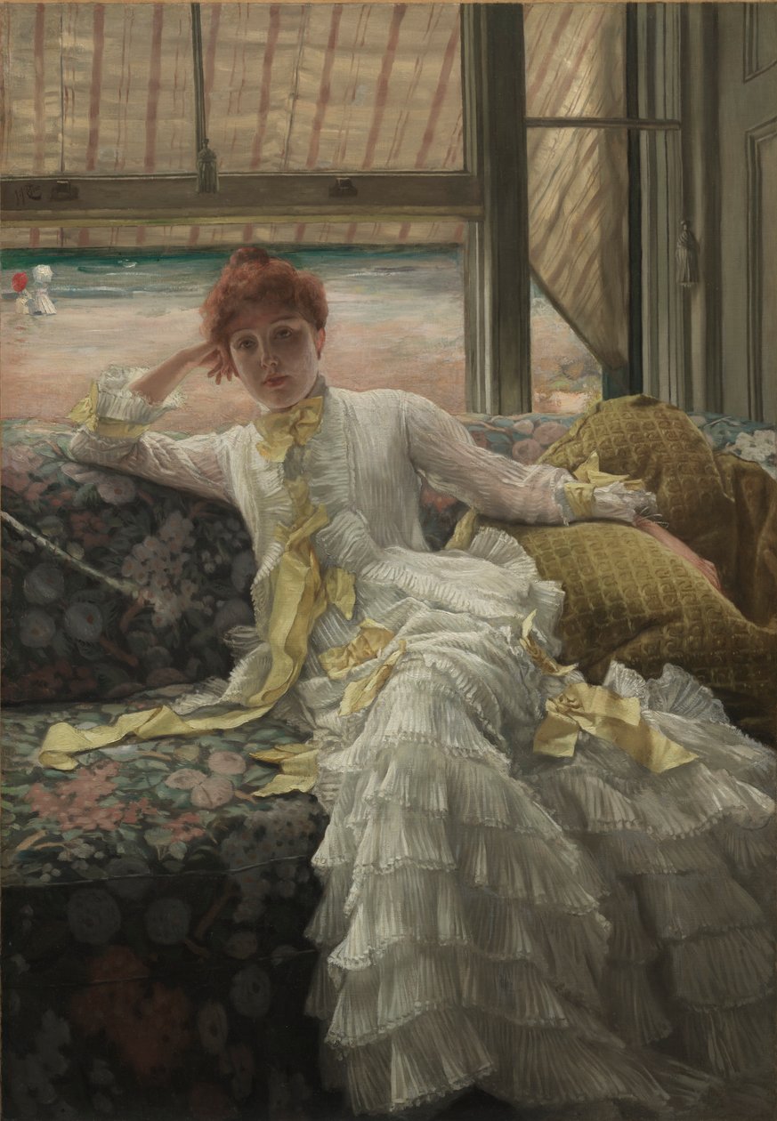 Tengerpart (július: Portré minta) alkotó: James Tissot