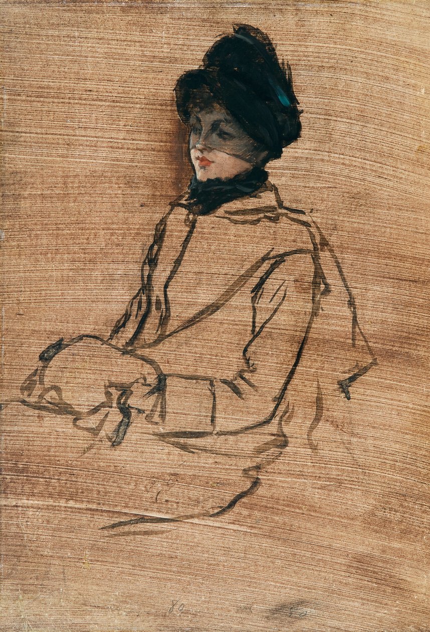 Kathleen Newton tanulmánya alkotó: James Tissot