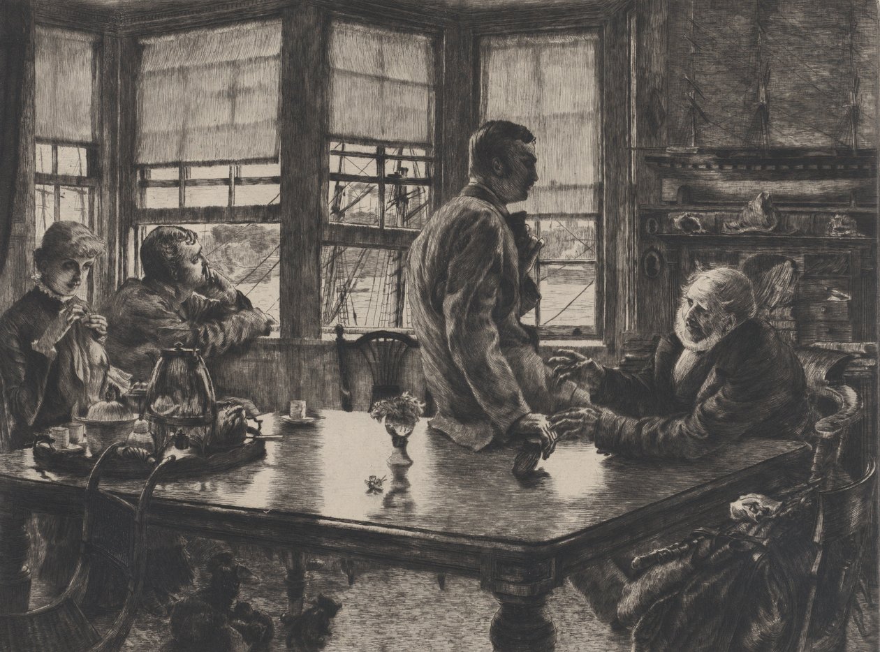 Példabeszéd a tékozló fiúról: Az indulás 1882. 1. sz. alkotó: James Tissot