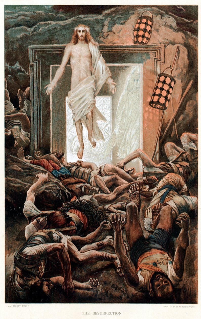 A feltámadás, 1890 alkotó: James Tissot