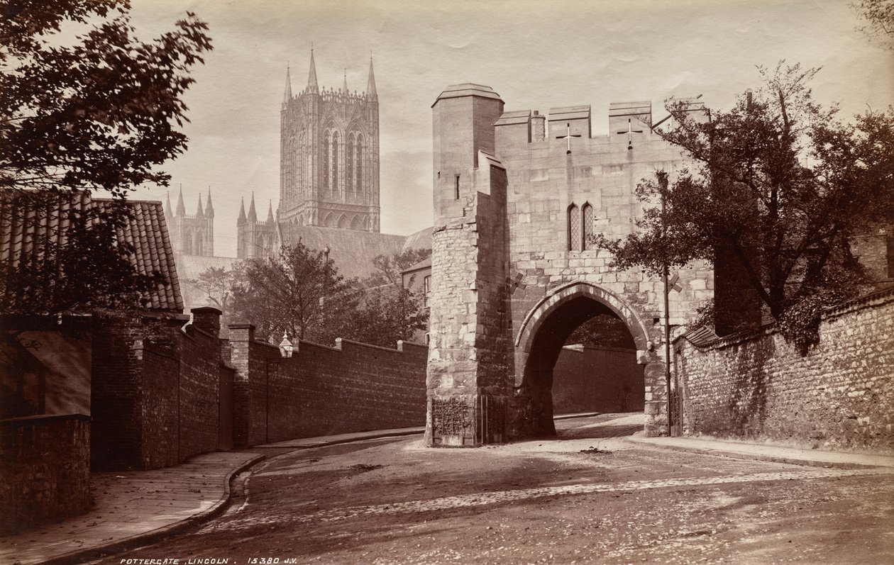 Pottergate, Lincoln, Anglia alkotó: James Valentine