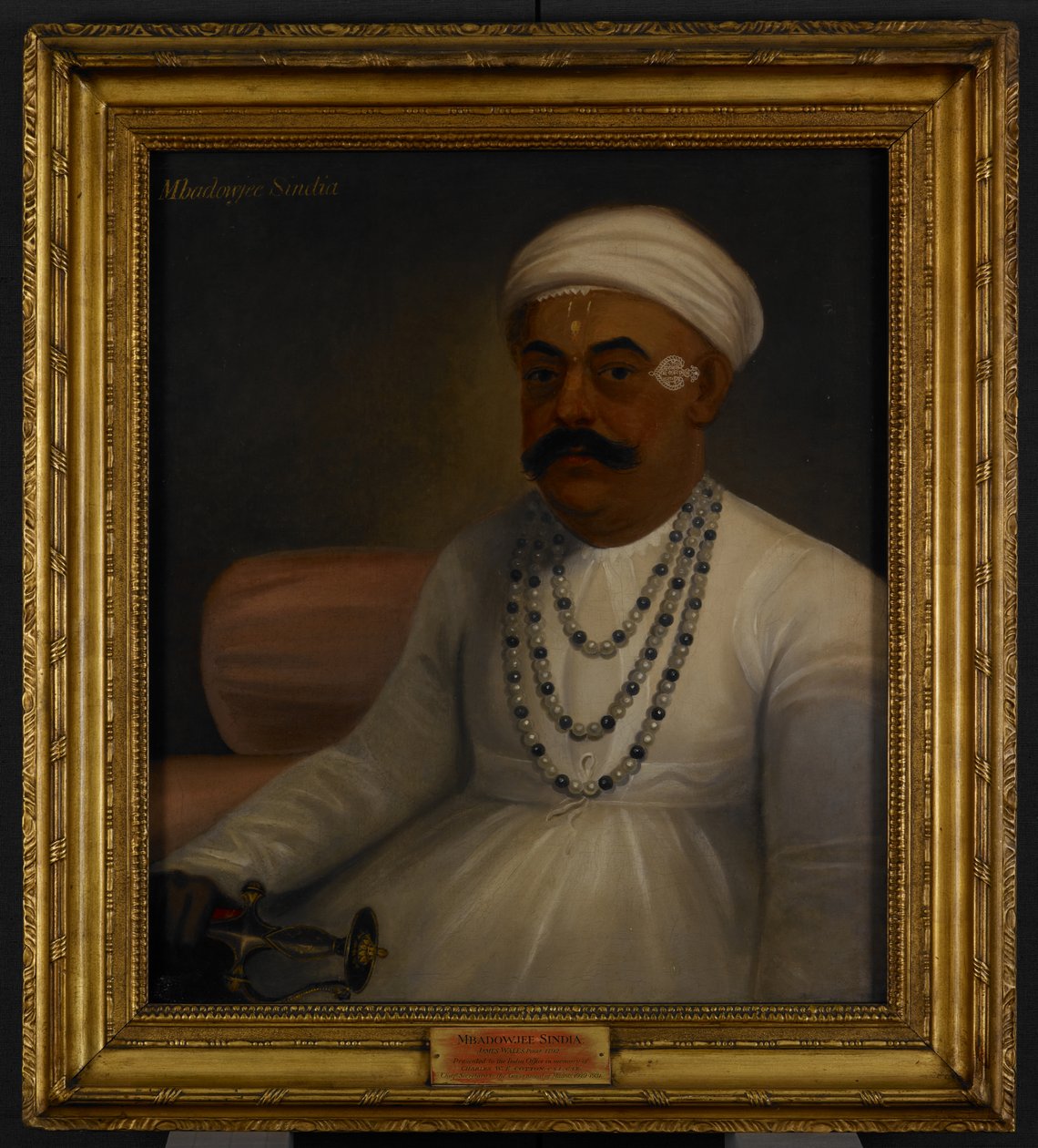 Mahaji Scindia alkotó: James Wales