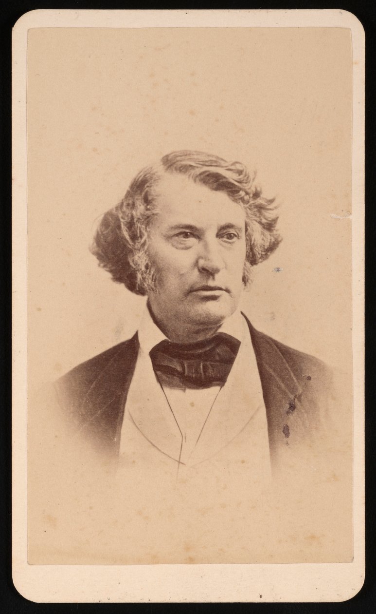 Charles Sumner portréja 1811-1874, 1874 előtt. alkotó: James Wallace Black