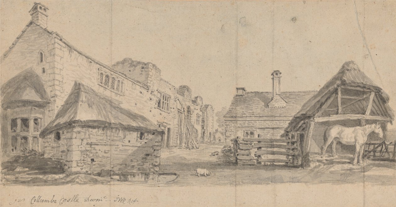 Collcombe kastély, Devonshire alkotó: James Ward