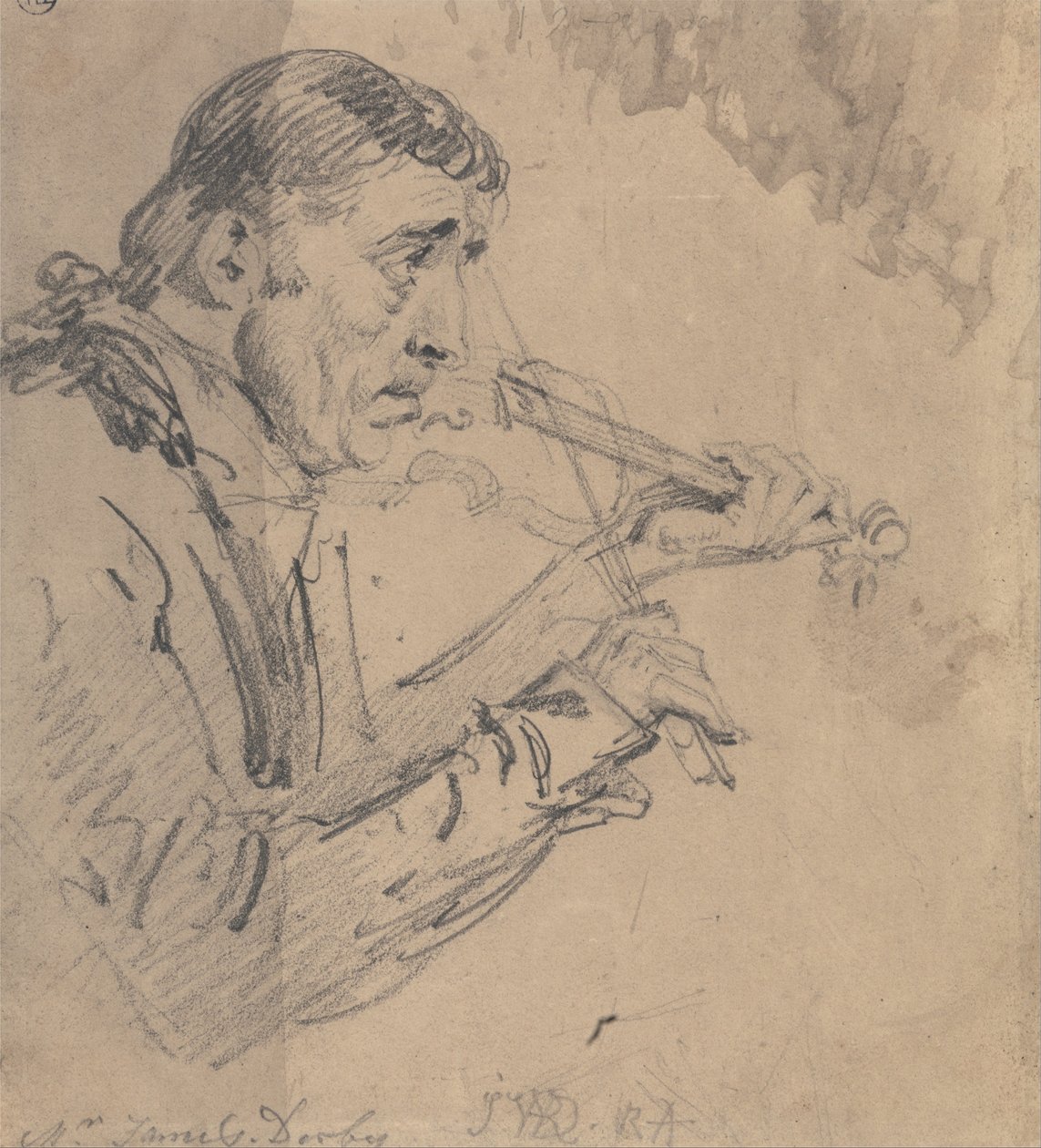 James Derby úr hegedülni játszik alkotó: James Ward