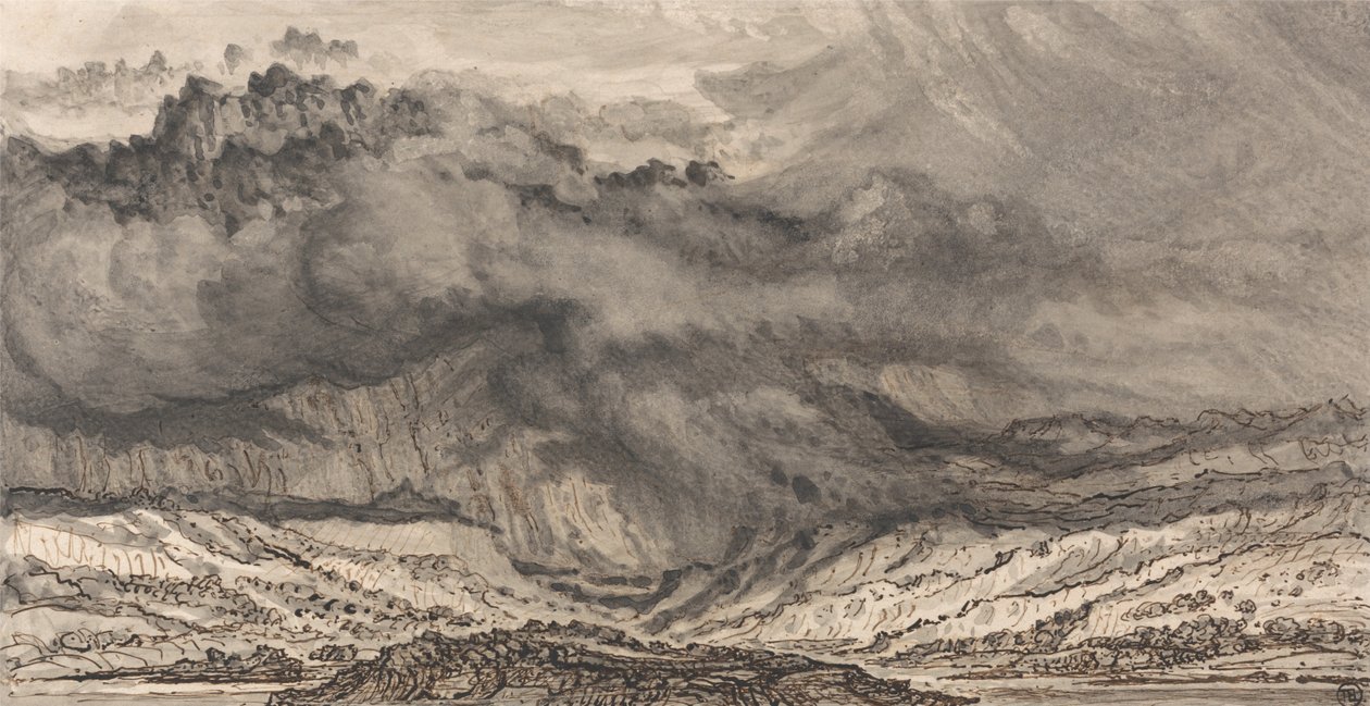 Snowdon, egy közeledő vihar alkotó: James Ward