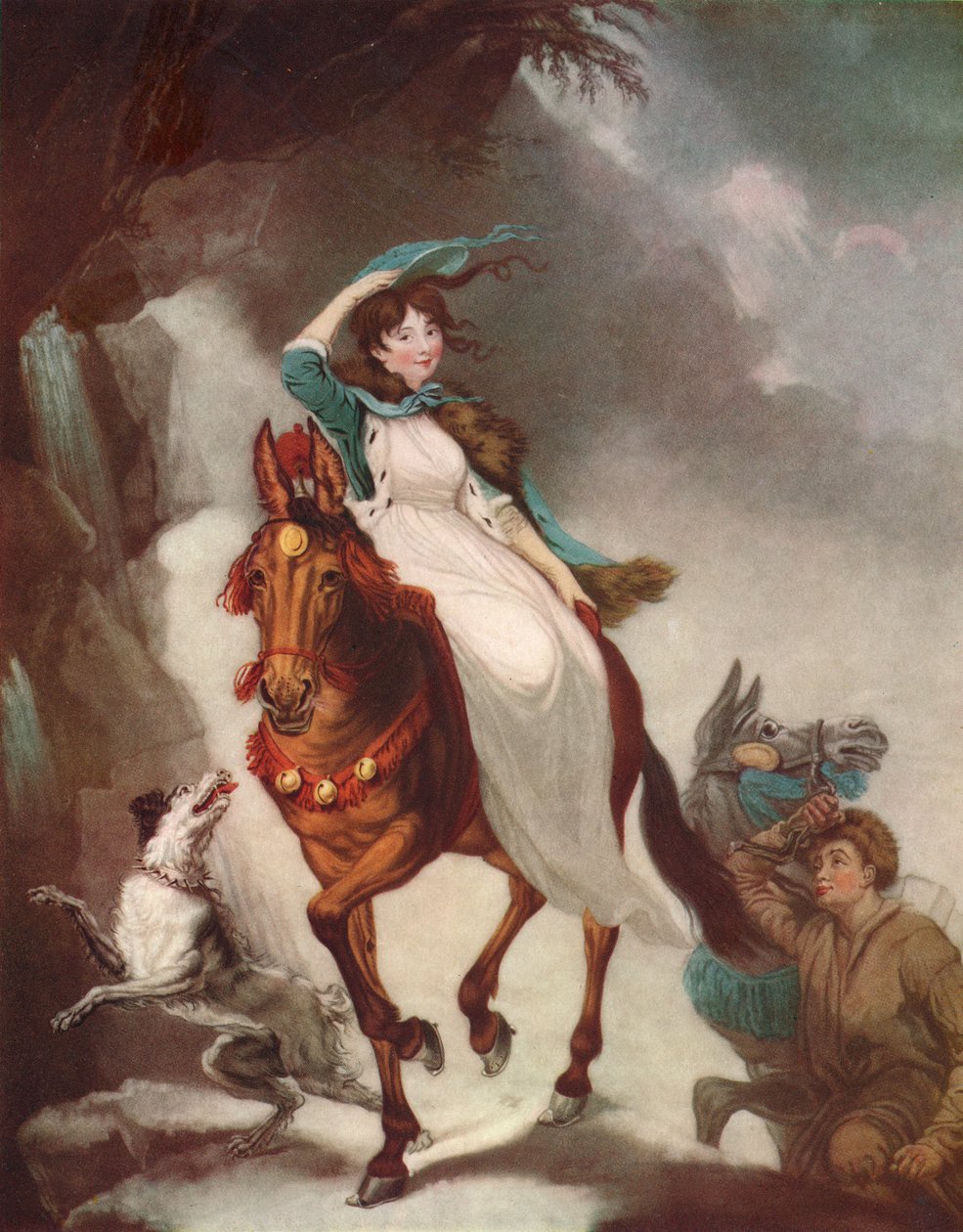 Az alpesi utazó, 1804 alkotó: James Ward