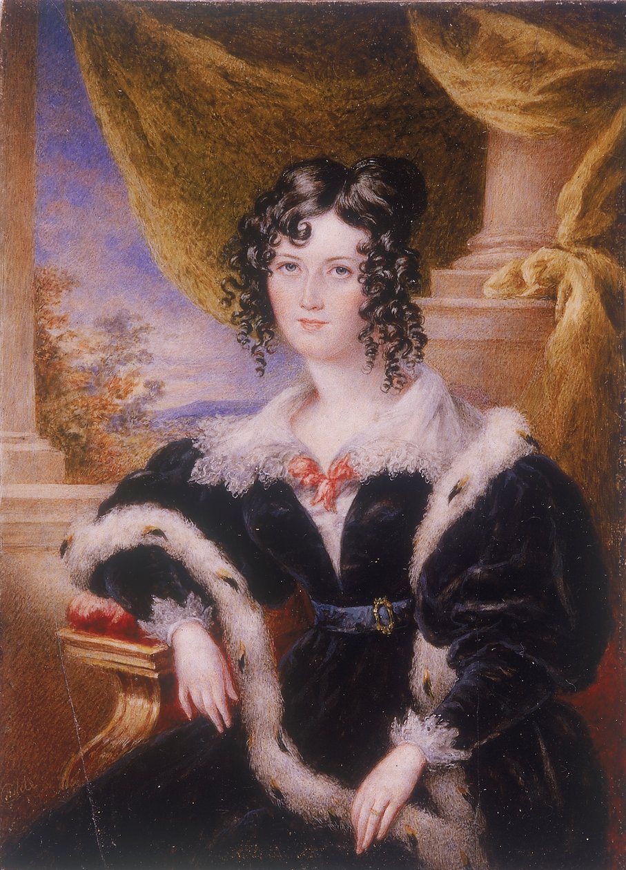 Mary Ann Paton, 1831 alkotó: James Warren Childe