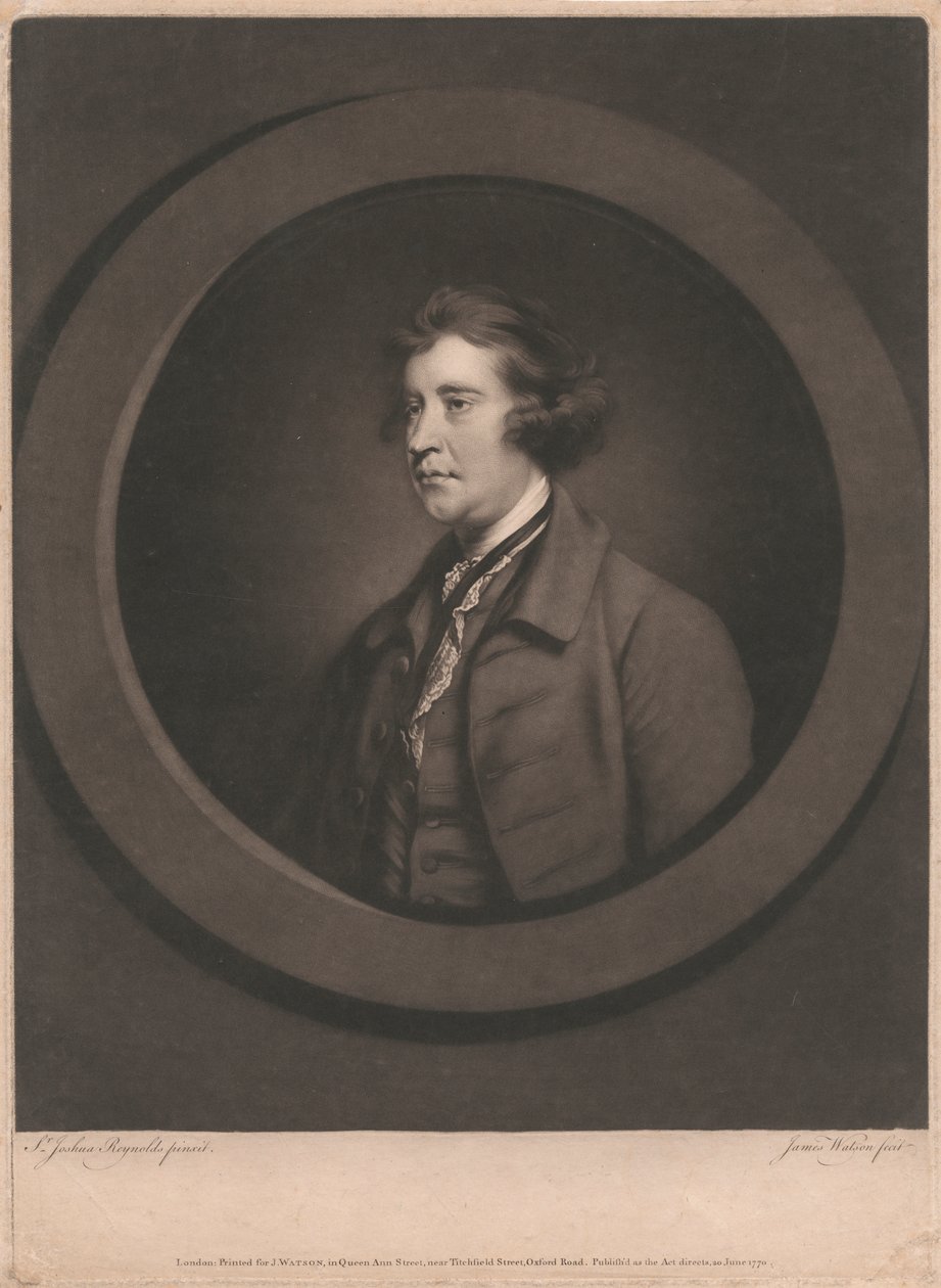 Edmund Burke alkotó: James Watson