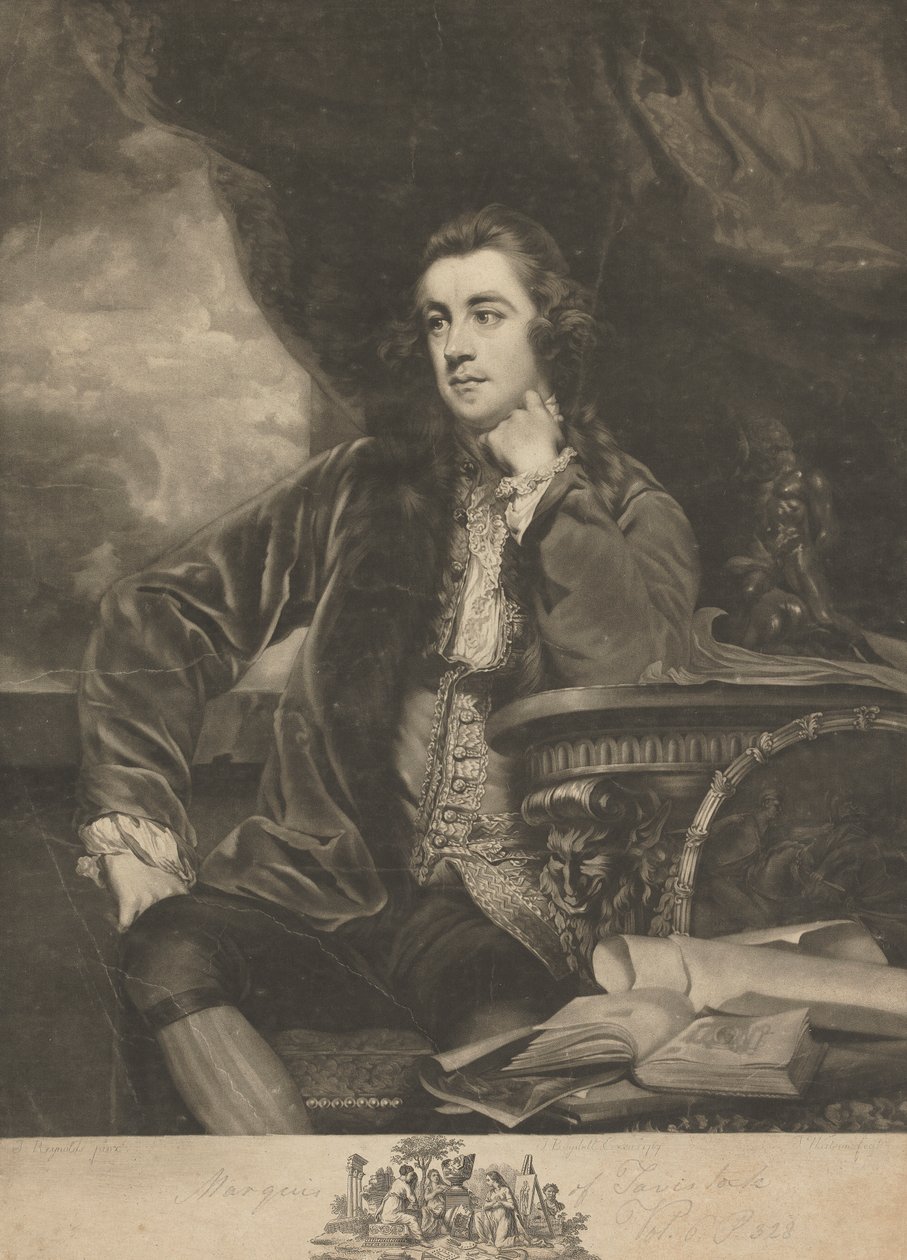 Frances Russell, Tavistock márquess alkotó: James Watson