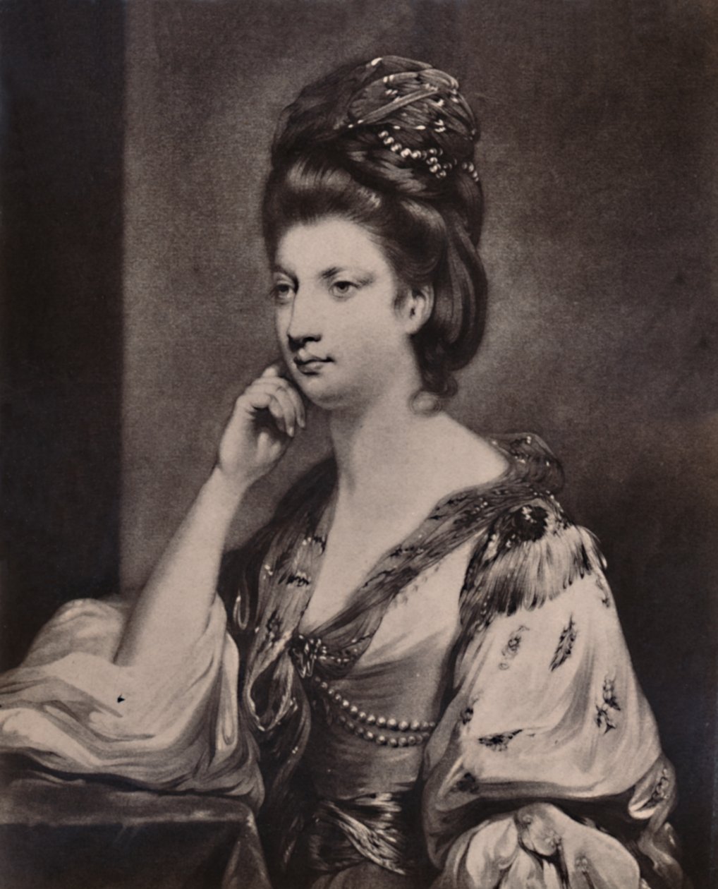 Julia Bosvile kisasszony, utána Dudley vikomtné, 1775 1894 alkotó: James Dawson Watson