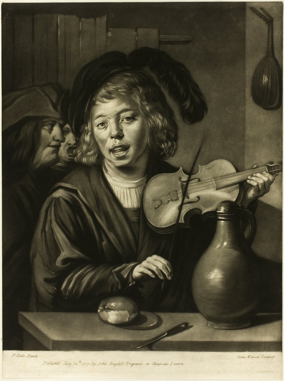 A Musical Boy alkotó: James Watson