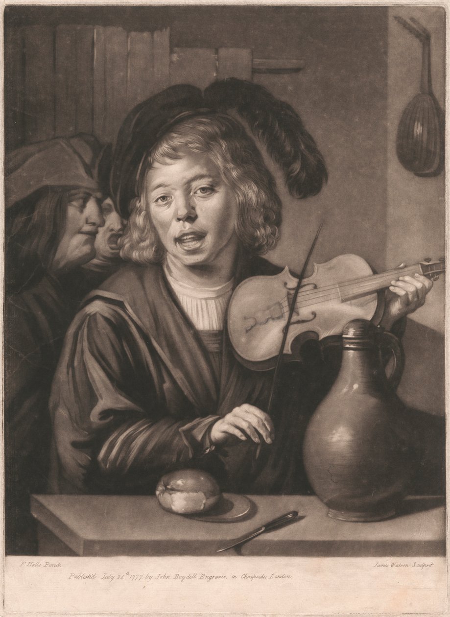 A Musical Boy alkotó: James Watson