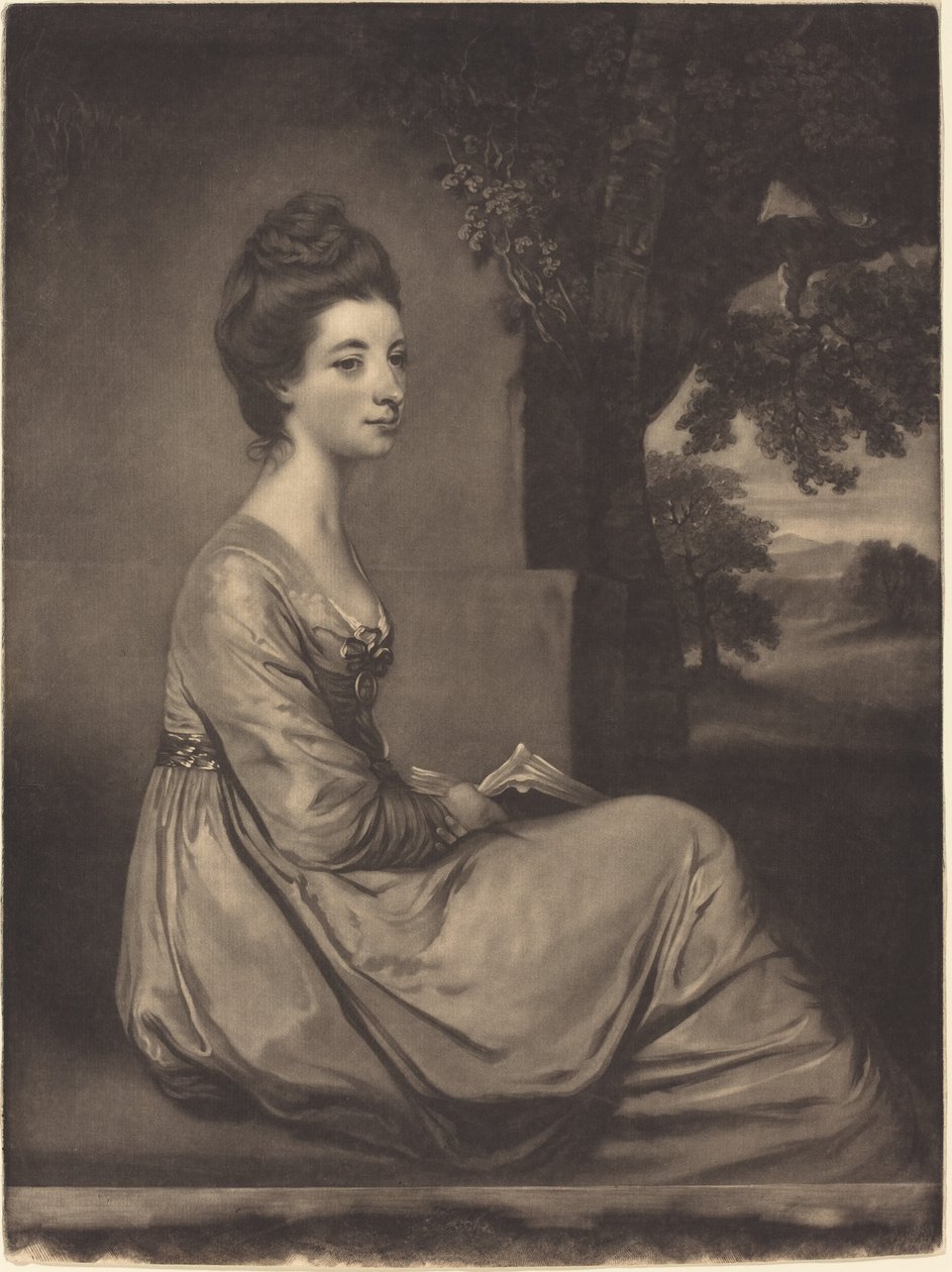 Jemima Cornwallis grófnő alkotó: James Watson after Sir Joshua Reynolds