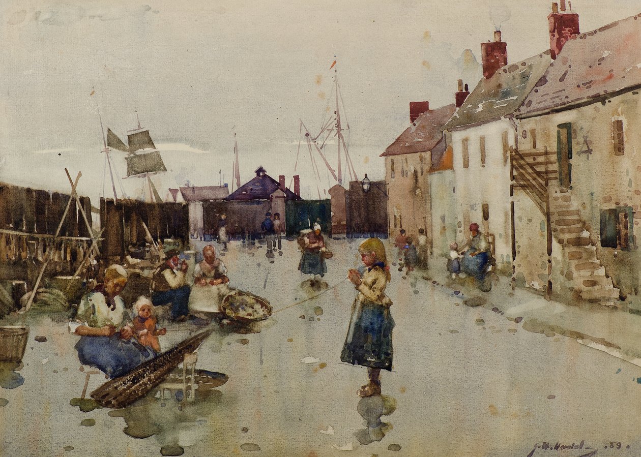 Old Shore Head, Arbroath alkotó: James Watterston Herald