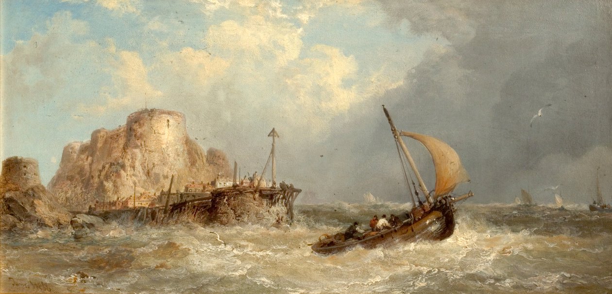 Mont Orgueil kastély, Jersey alkotó: James Webb