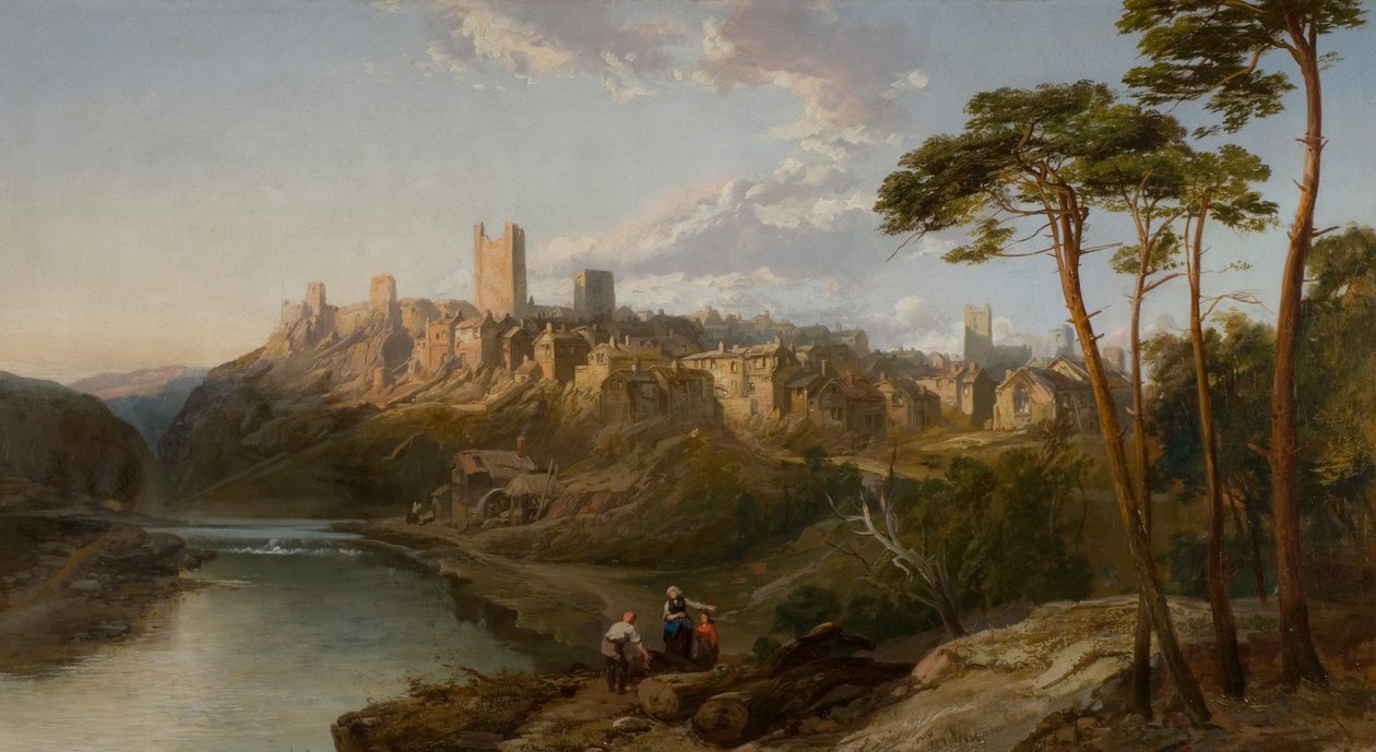Richmond kastély, Yorkshire alkotó: James Webb