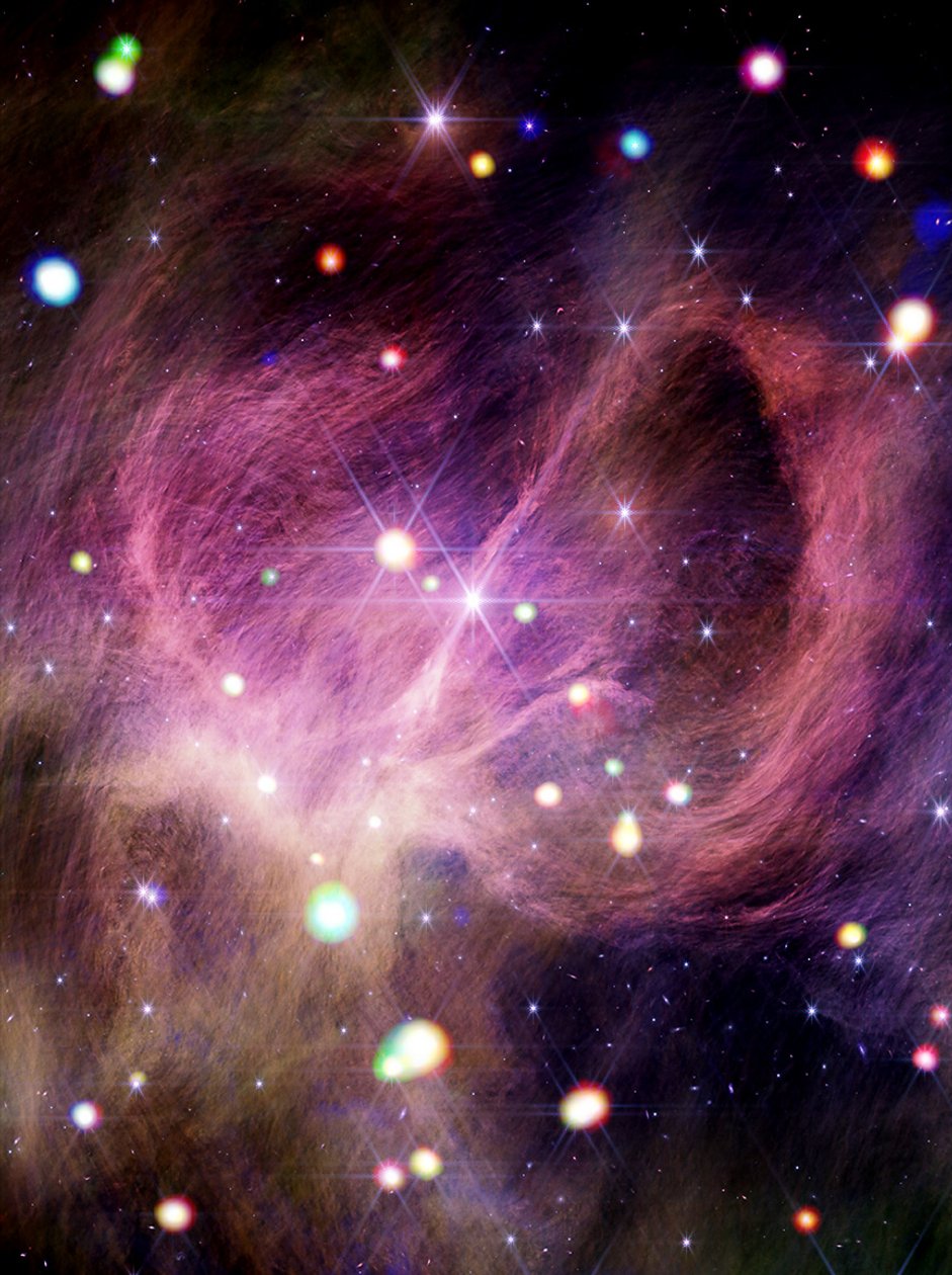 IC 348 (Webb + Chandra) alkotó: James Webb Space Telescope (NASA)