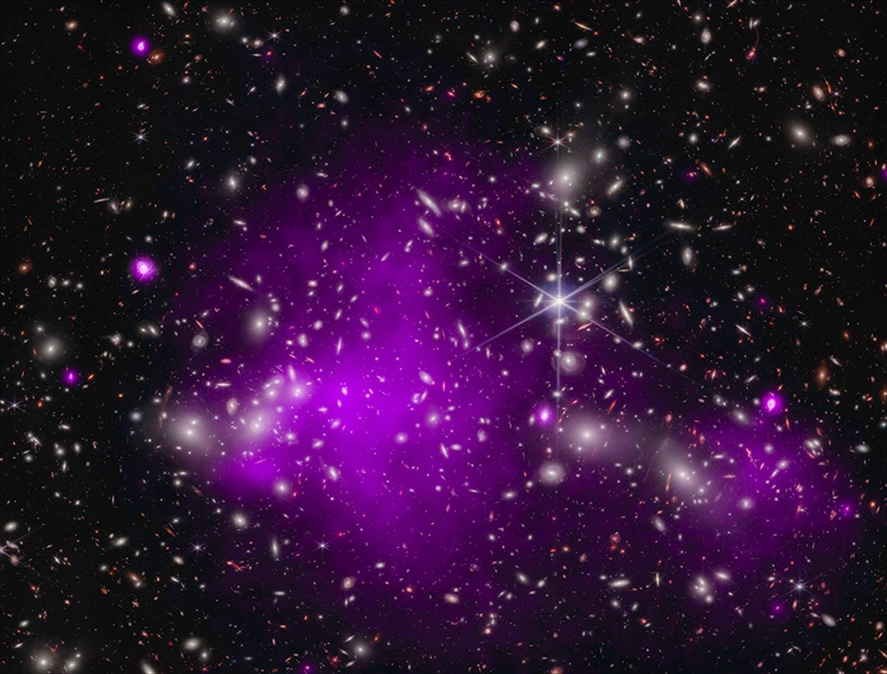 A NASA teleszkópjai rekordméretű fekete lyukat fedeztek fel (címke nélkül) alkotó: James Webb Space Telescope (NASA)