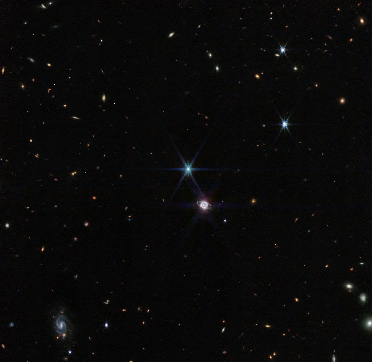 Ritka kilátás a Neptunusz gyűrűiről alkotó: James Webb Space Telescope (NASA)
