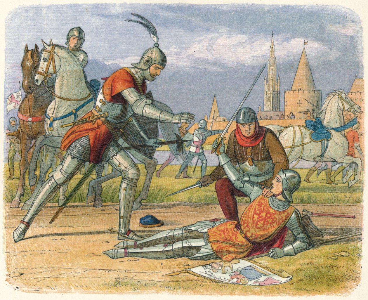 A szobalány elfogása, 1430 18640 alkotó: James William Edmund Doyle