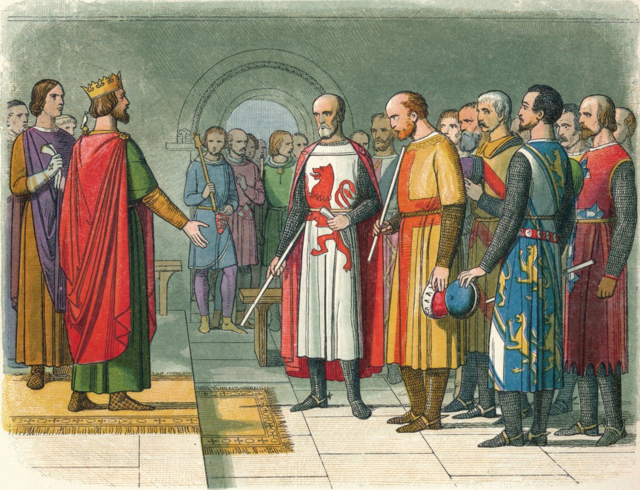 Henrik és parlamentje, 1258 1864 alkotó: James William Edmund Doyle