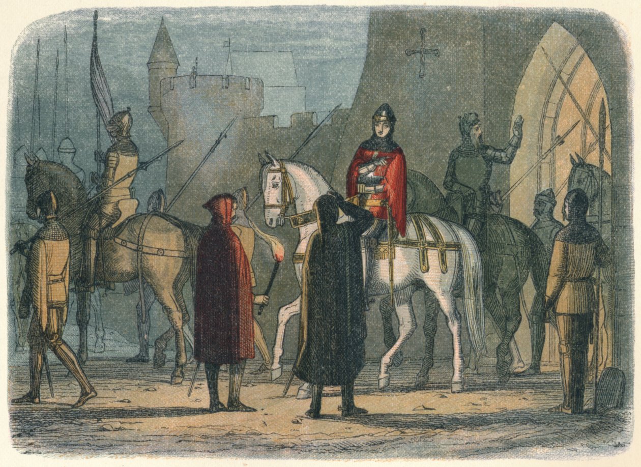 Henrik kivonul a lollardok ellen, 1414 1864 alkotó: James William Edmund Doyle