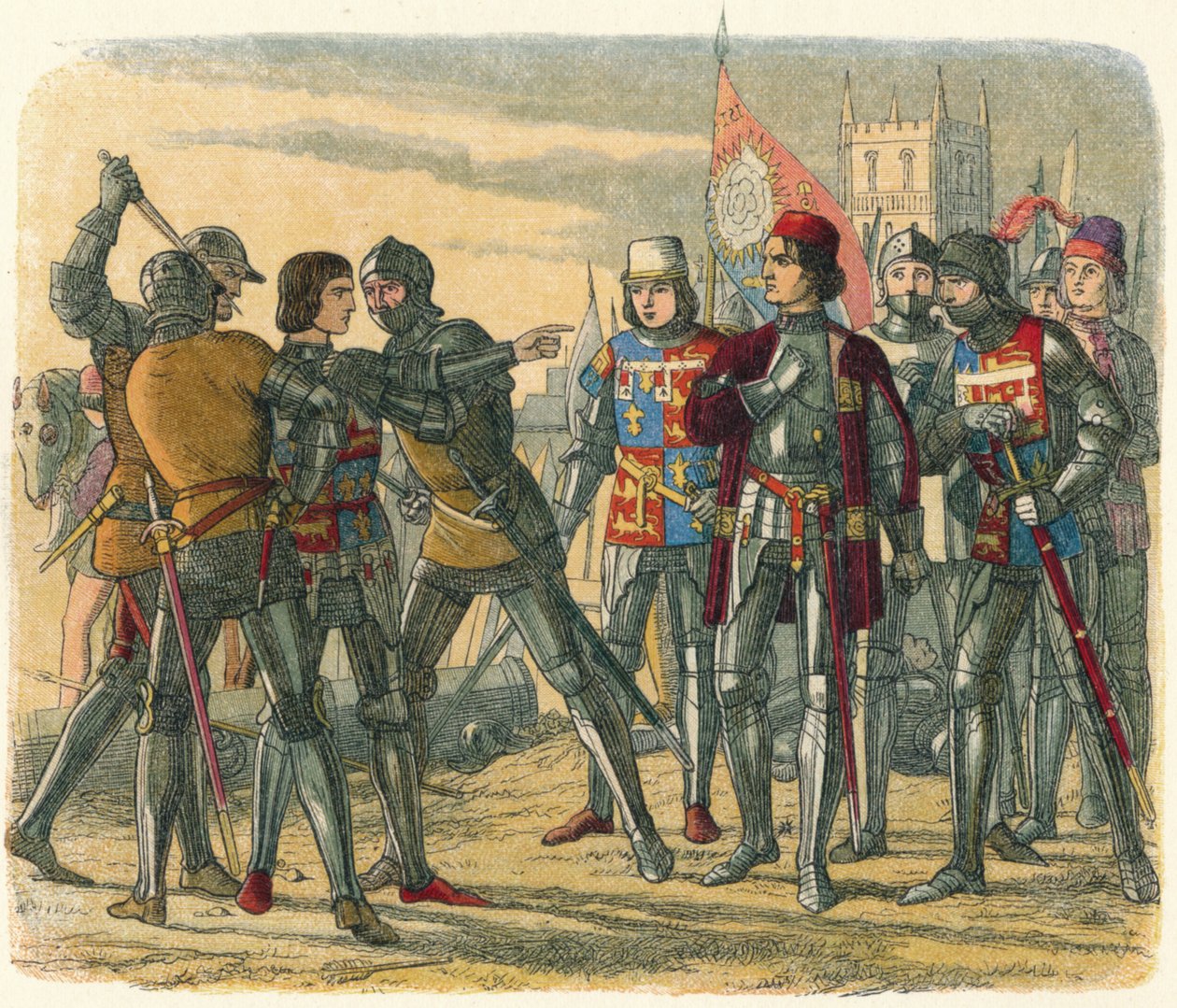 Edward herceg meggyilkolása, 1471 1864 alkotó: James William Edmund Doyle