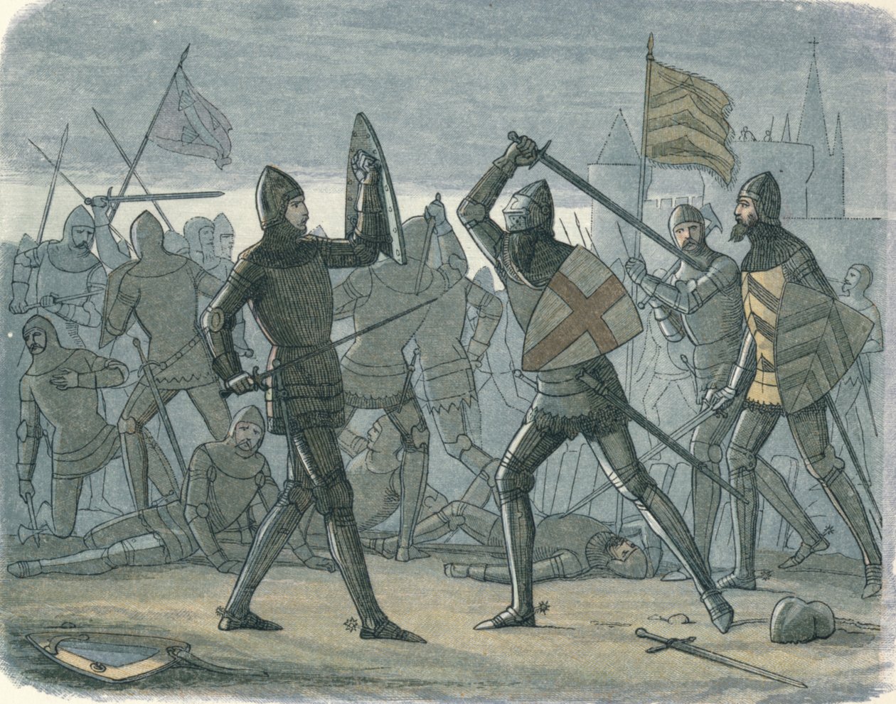 Calais domborműve, 1864 alkotó: James William Edmund Doyle