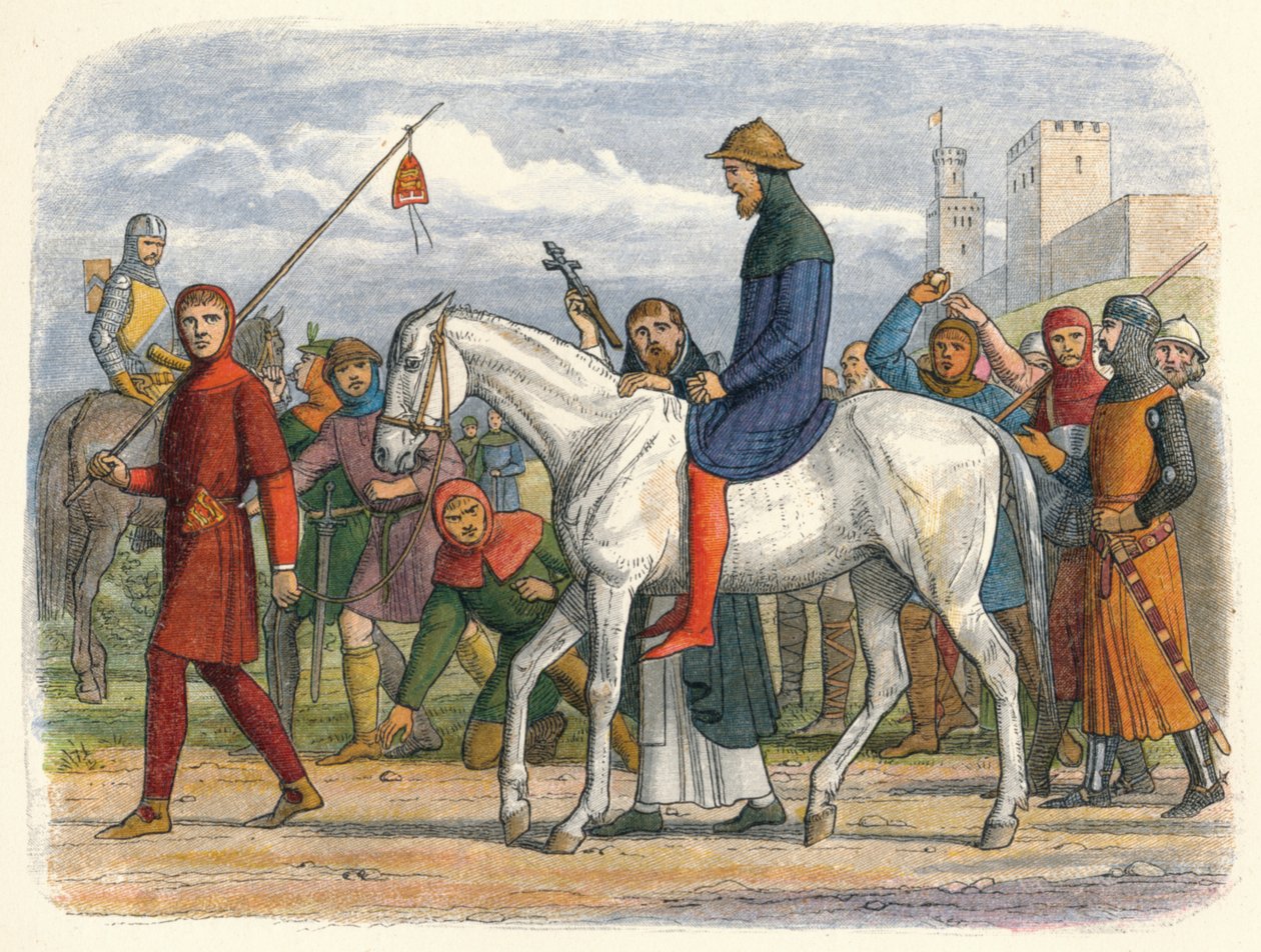 Thomast, Lancaster grófját kivégezték, 1322 1864 alkotó: James William Edmund Doyle