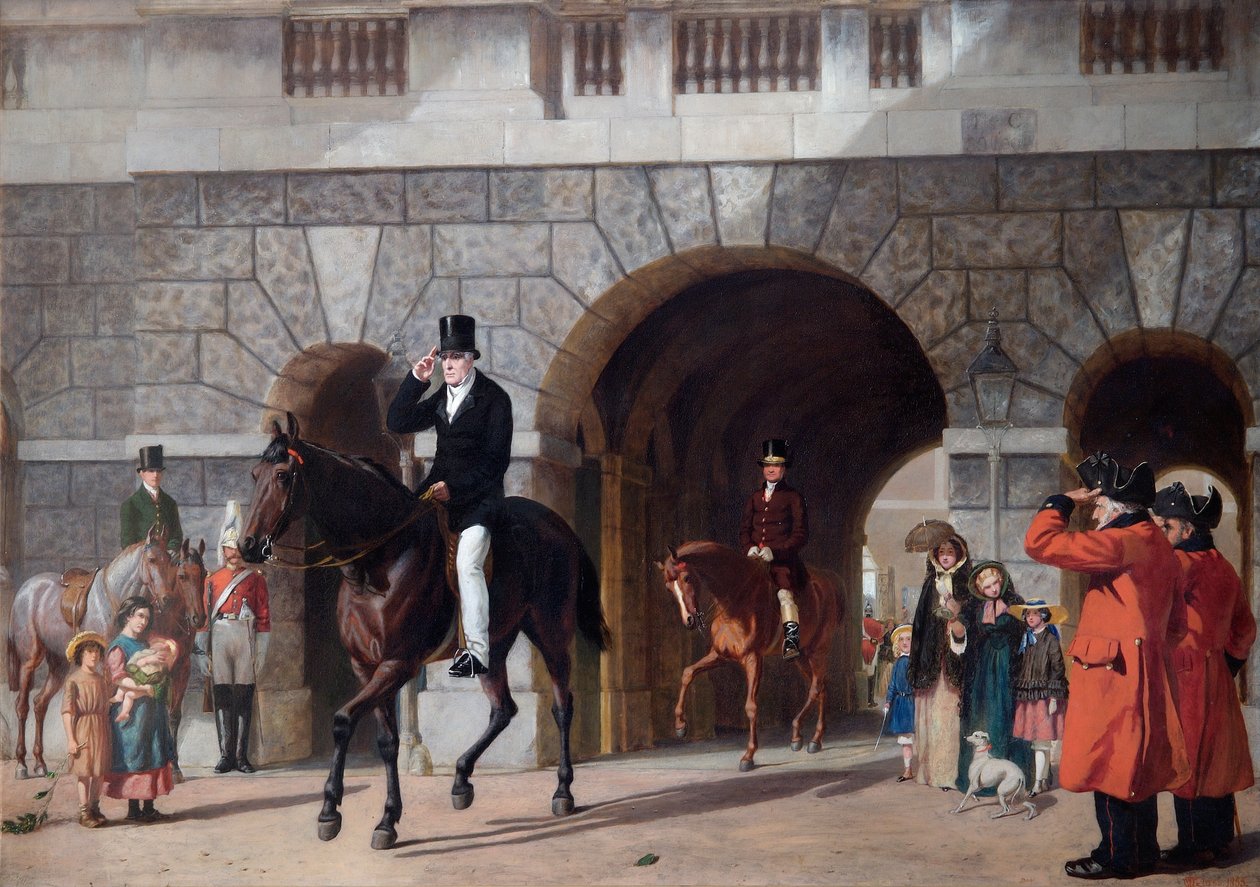 „Utolsó visszatérése a kötelességből”, 1853. alkotó: James William Glass