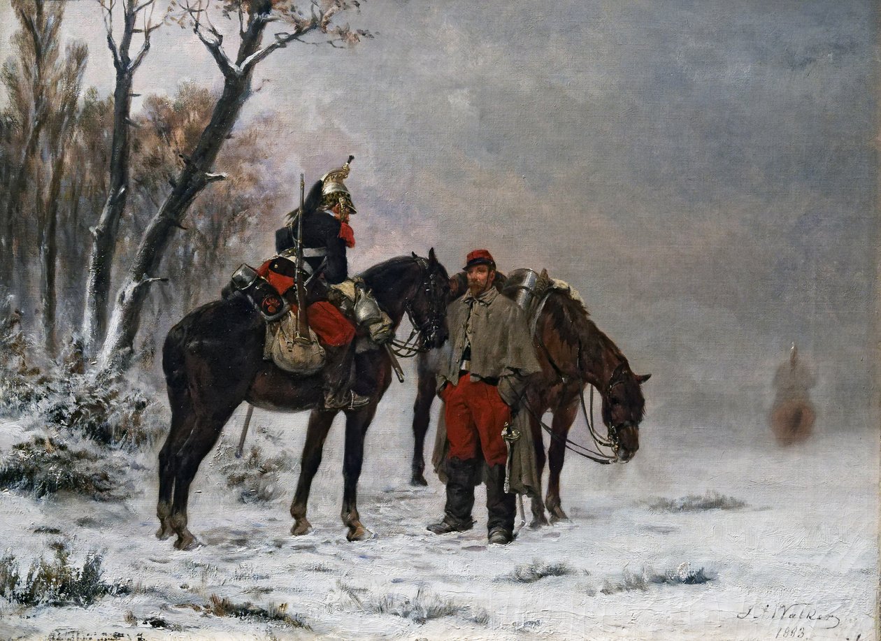 Sárkánymegálló 1870, 1883 alkotó: James William Walker