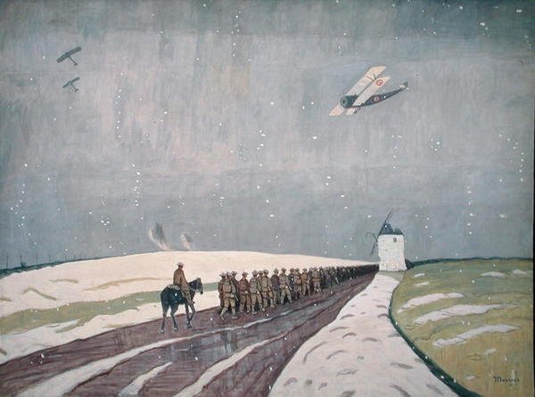 Kanadaiak a hóban alkotó: James Wilson Morrice