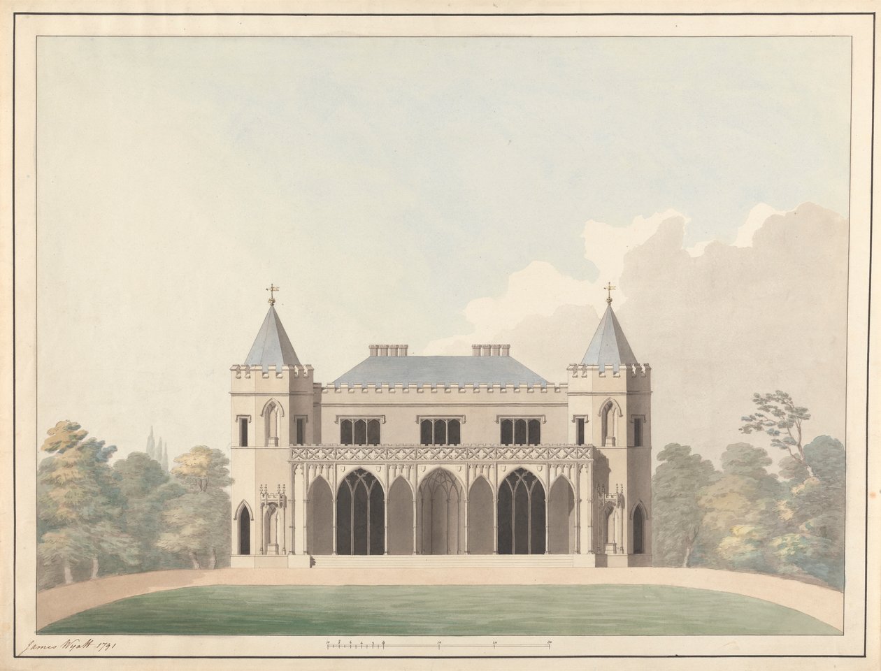 Design Little Frogmore: Elevation alkotó: James Wyatt