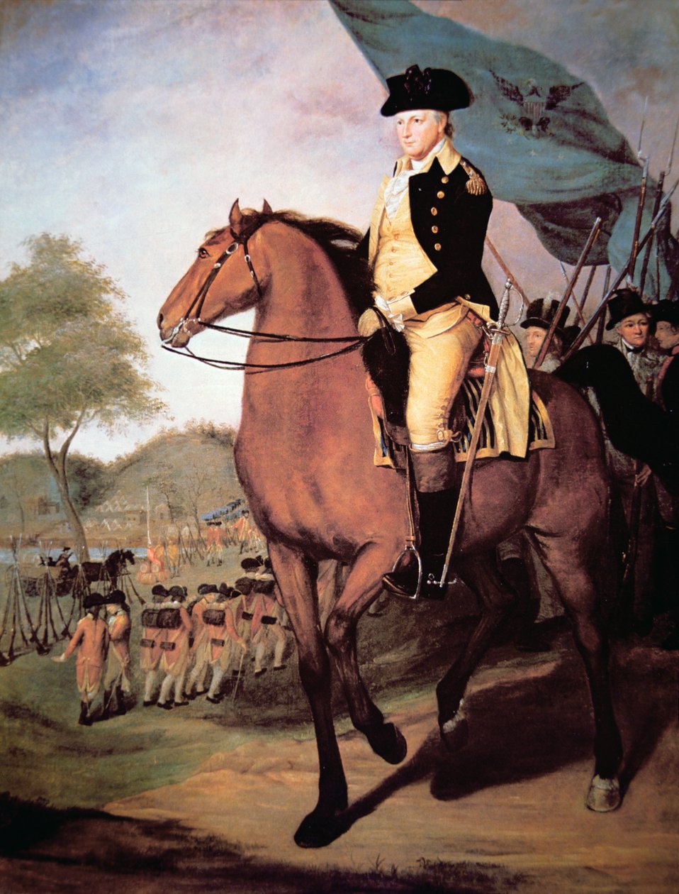 Gates tábornok Saratogánál, 1799 körül (olaj, vászon) alkotó: James the Elder Peale