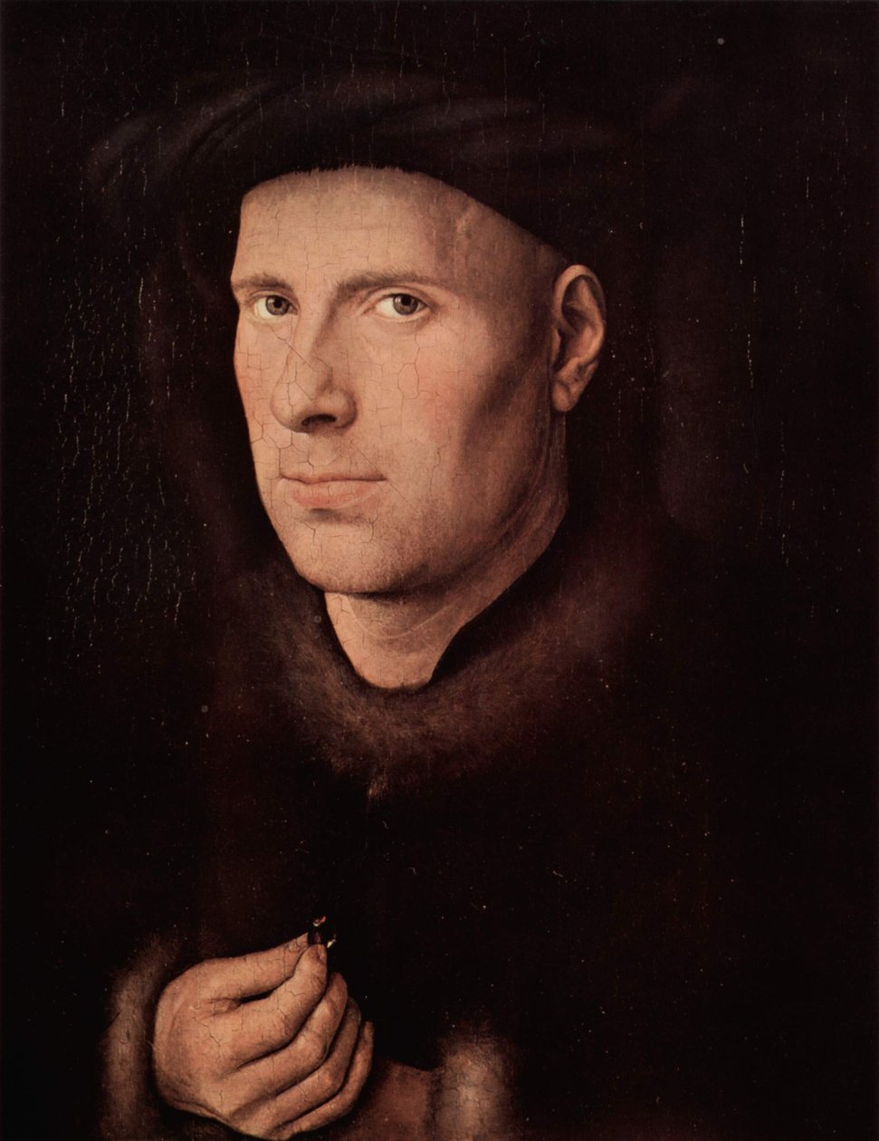 Jan de Leeuw portréja alkotó: Jan van Eyck
