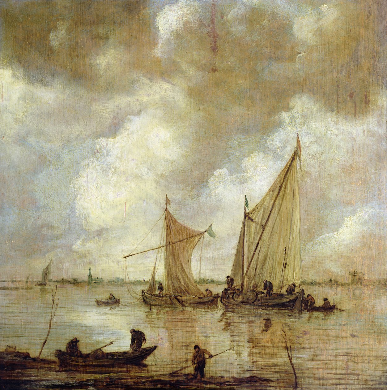 Viharos tengeri táj, 1655 alkotó: Jan Josephsz van Goyen