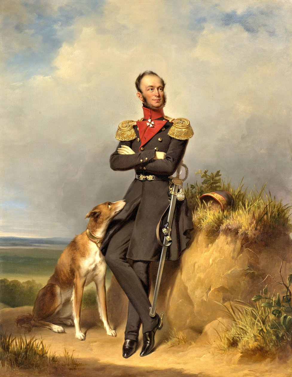 II. Vilmos (1792-1849), holland király alkotó: Jan Adam Janszoon Kruseman