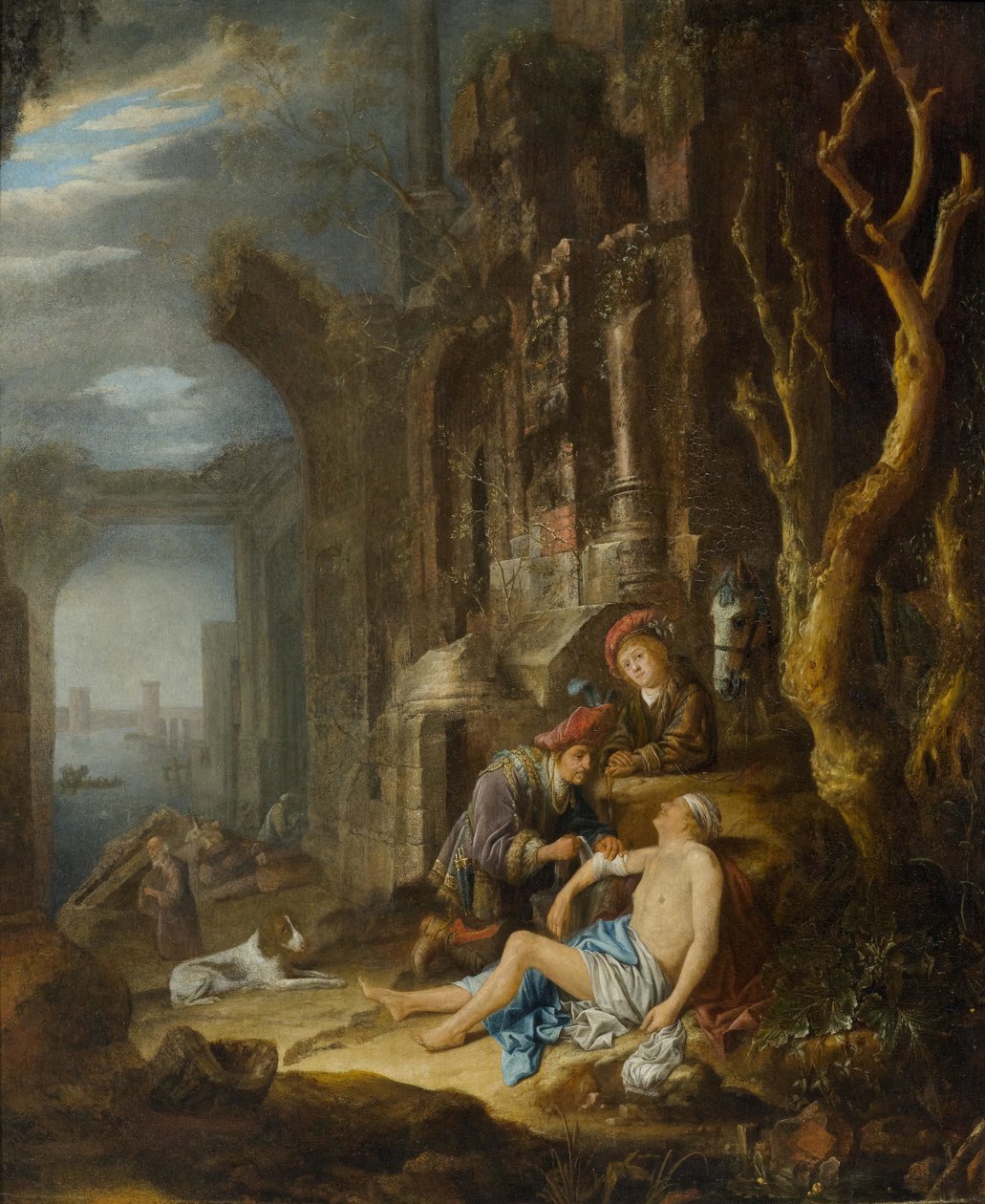 A jó szamaritánus alkotó: Jan Adriaensz van Staveren