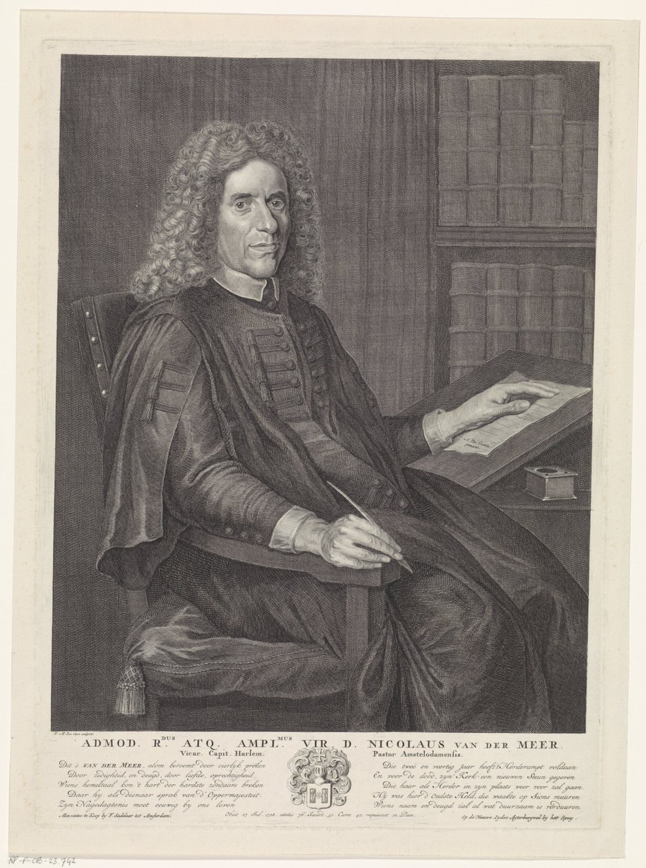 Nicolaas van der Meer portréja alkotó: Jan Anthonie Coxie