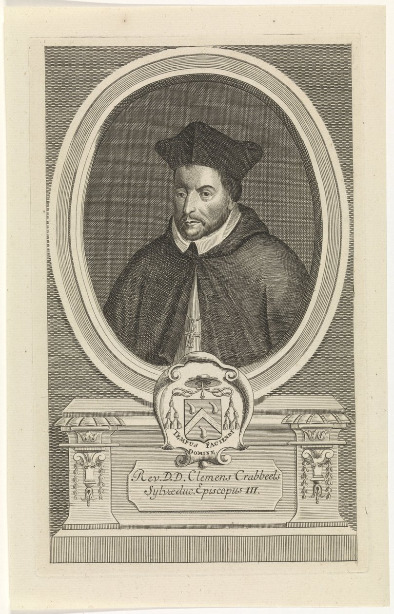 Clemens Crabeels portréja, Jan Baptist Jongelinck gravírozásával alkotó: Jan Baptist Jongelinck